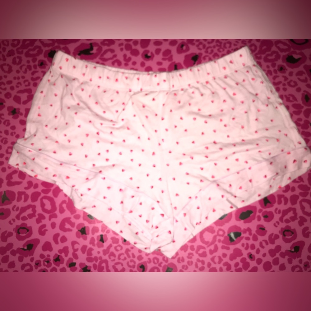 Victoria’s Secret Medium Sleep Shorts Valentine’s Day